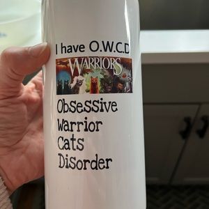 Warrior Cats water bottle